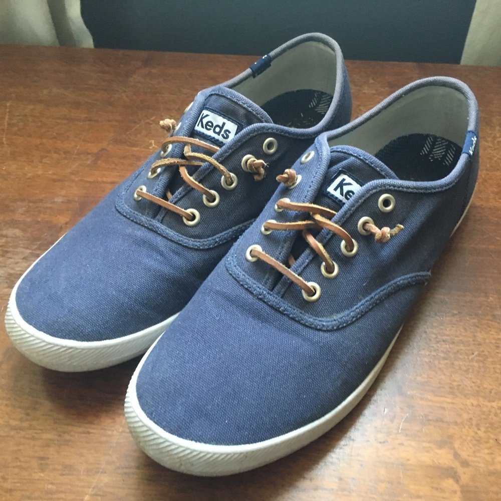 Keds Champion CVO Blue with Leather Laces